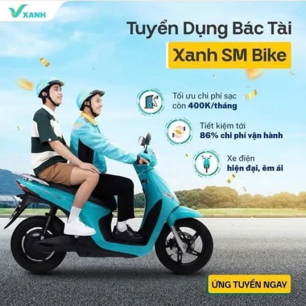 Đăng Ký Xanh SM Bike 2026: Hướng Dẫn Chi Tiết Từ A–Z, Chi Phí, Thu Nhập Và Kinh Nghiệm Thực Tế
